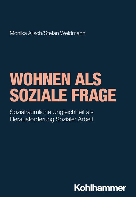 Monika Alisch: Wohnen als soziale Frage, Buch