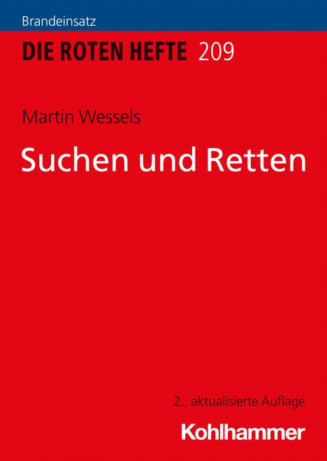Martin Wessels: Suchen und Retten, Buch