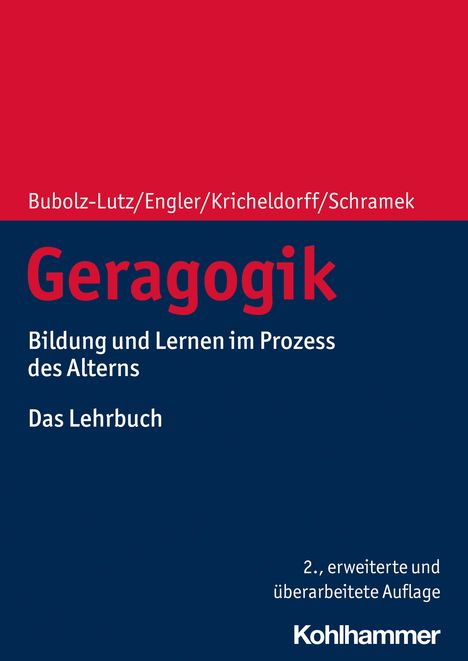 Elisabeth Bubolz-Lutz: Geragogik, Buch