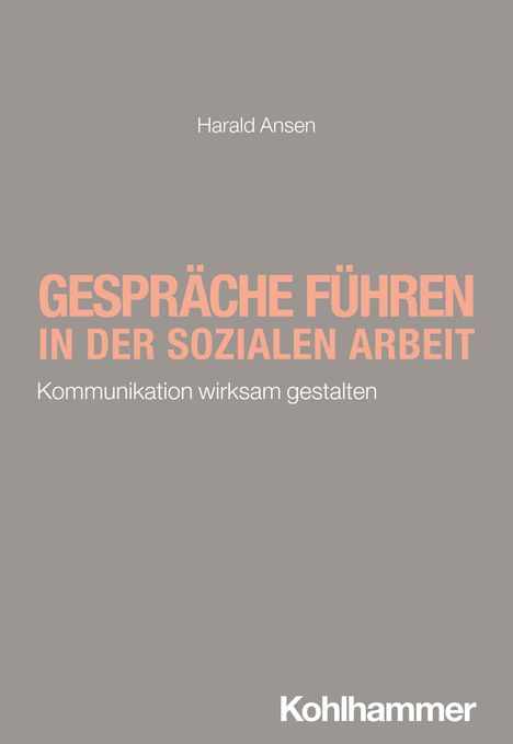 Harald Ansen: Gespräche führen in der Sozialen Arbeit, Buch