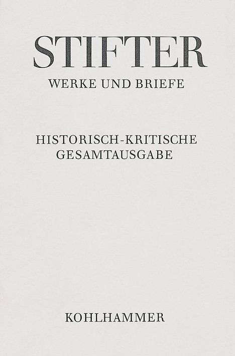 Briefe von Adalbert Stifter 1849-1853, Buch