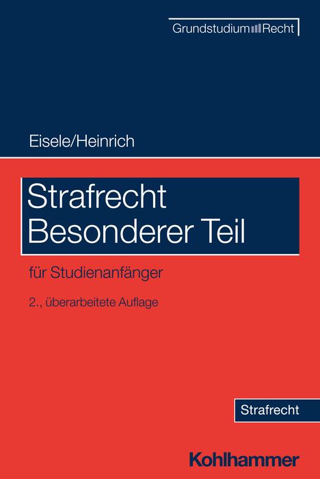 Jörg Eisele: Strafrecht Besonderer Teil, Buch