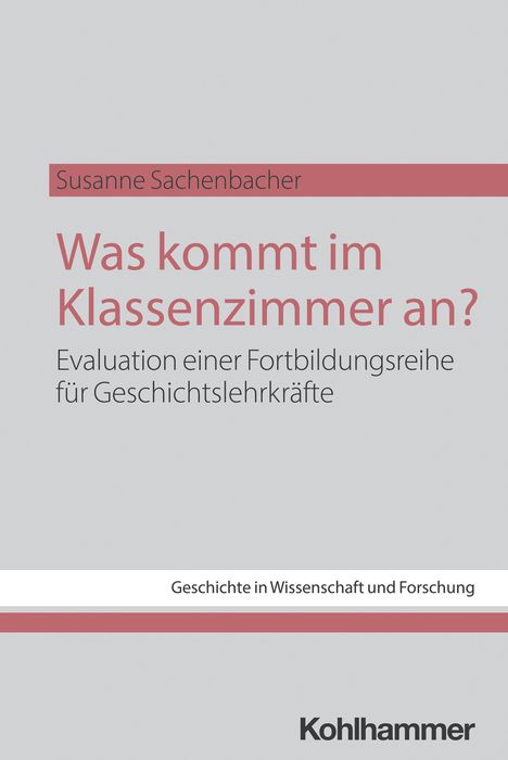 Susanne Sachenbacher: Was kommt im Klassenzimmer an?, Buch