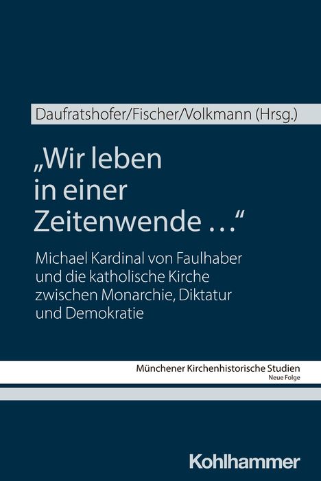 "Wir leben in einer Zeitenwende ...", Buch