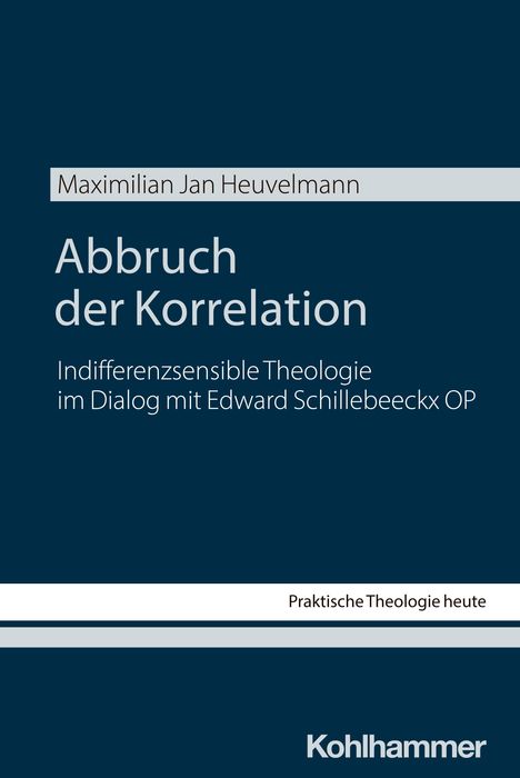 Maximilian Jan Heuvelmann, Abbruch der Korrelation. Dunkelblauer Hintergrund mit weißer und hellgrauer Schrift.