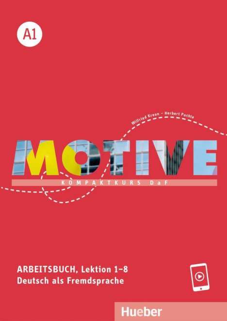 Wilfried Krenn: Motive A1. Arbeitsbuch, Lektion 1-8 mit Audios online, Buch