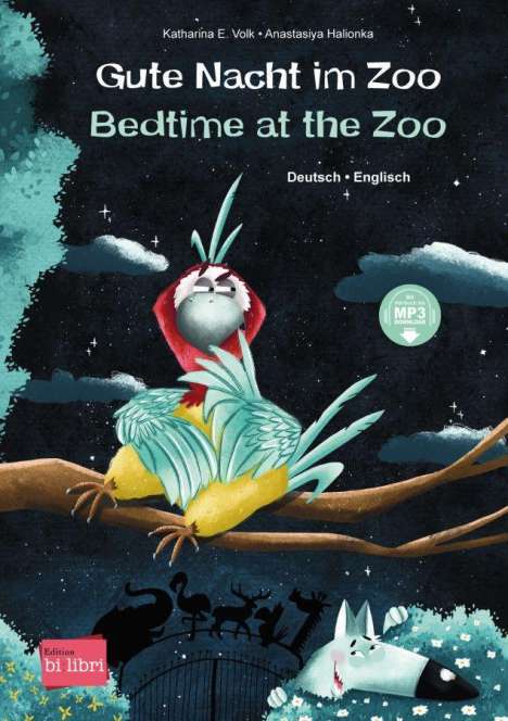 Katharina E. Volk: Gute Nacht im Zoo. Deutsch-Englisch, Buch