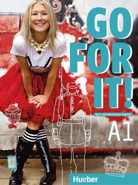 Alison Demmer: Go for it! Kursbuch + Arbeitsbuch mit Audios und Videos online, Buch