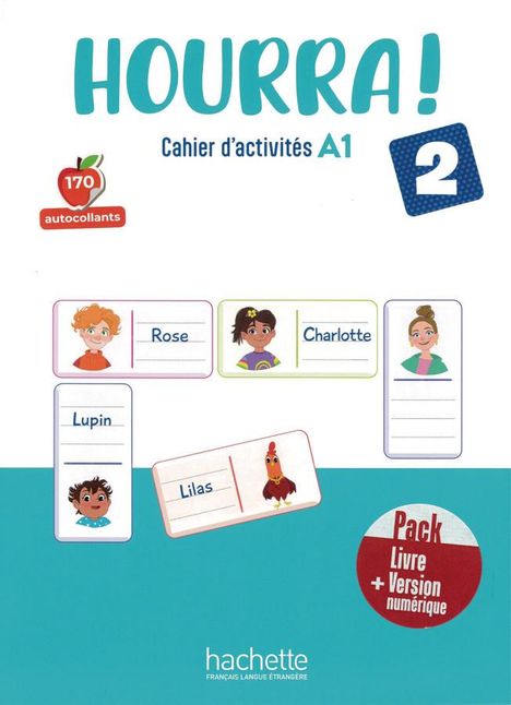 Hugues Denisot: Hourra ! 2. Cahier d'activités + Sticker + Code, 1 Buch und 1 Diverse