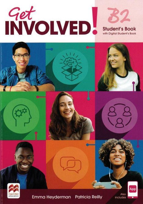 Emma Heyderman: Get involved!. Student's Book with App and DSB, 1 Buch und 1 Diverse