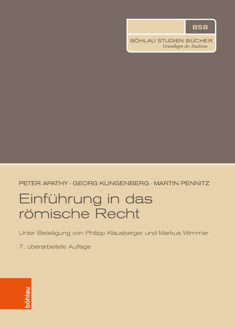 Martin Pennitz: Einführung in das römische Recht, Buch