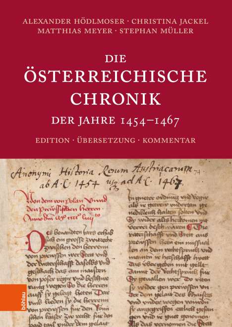 Die Österreichische Chronik der Jahre 1454-1467, Buch
