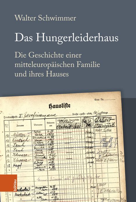 Walter Schwimmer: Das Hungerleiderhaus, Buch