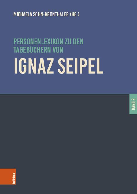 Personenlexikon zu den Tagebüchern von Ignaz Seipel, Buch