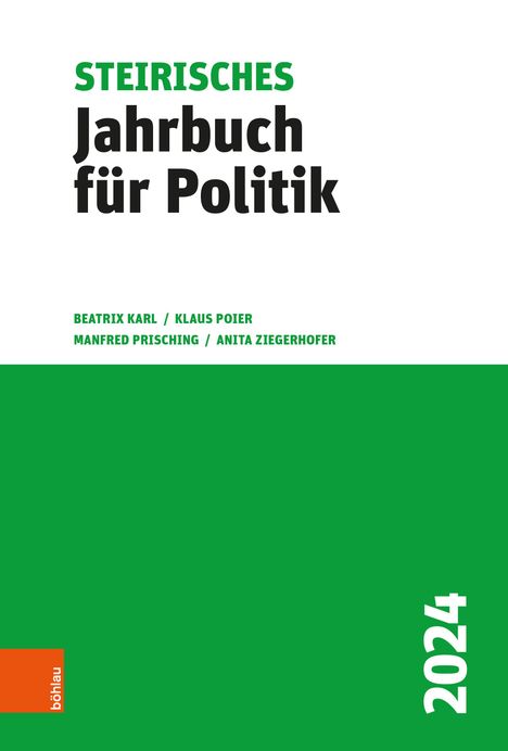 Steirisches Jahrbuch für Politik 2024, Buch