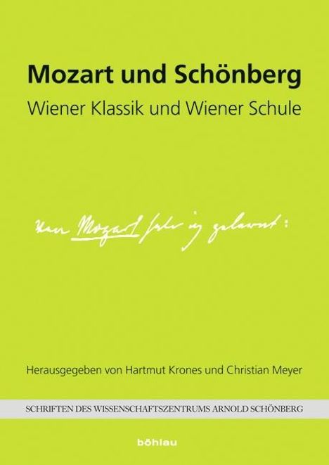 Mozart und Schönberg, Buch