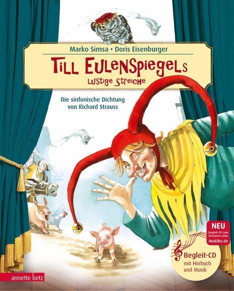 Marko Simsa: Till Eulenspiegels lustige Streiche mit CD, Buch