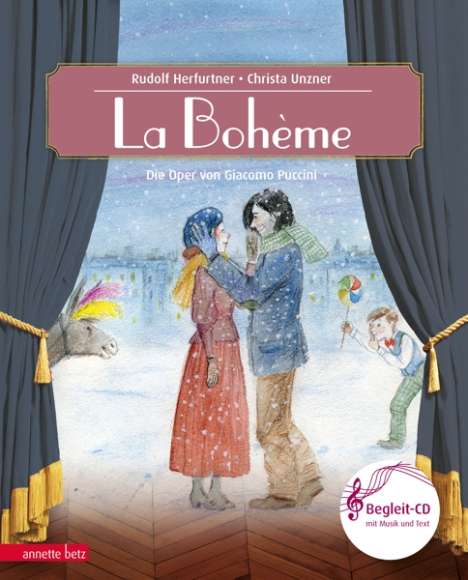 Rudolf Herfurtner: La Bohème (Das musikalische Bilderbuch mit CD) (Restauflage*), Buch