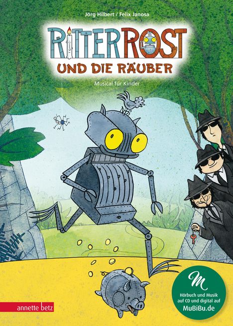 Jörg Hilbert: Ritter Rost 9: Ritter Rost und die Räuber, Buch