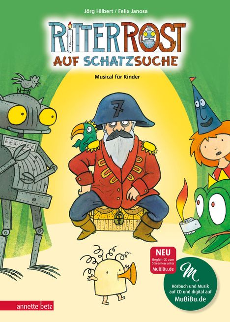 Jörg Hilbert: Ritter Rost 15: Ritter Rost auf Schatzsuche, Buch