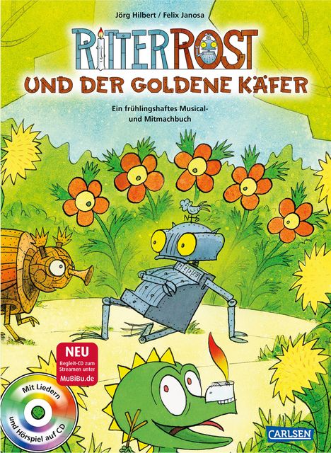 Jörg Hilbert: Ritter Rost: Ritter Rost und der goldene Käfer, Buch