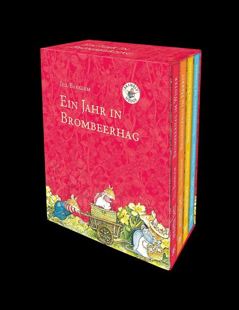 Jill Barklem: Ein Jahr in Brombeerhag: Liebevoll neu gestaltete Ausgabe des beliebten Jahreszeiten-Schubers, Buch