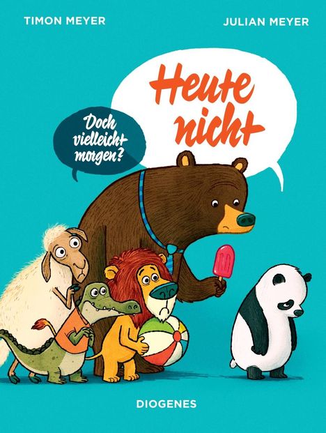 Julian Meyer: Heute nicht, Buch