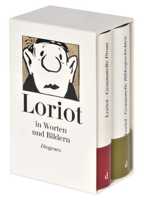 Loriot: Gesammelte Werke &amp; Gesammelte Bildergeschichten in Kassette, Buch
