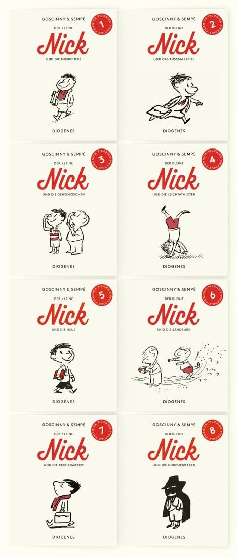 René Goscinny: PickNick Set (8 x 1 Ex), Diverse