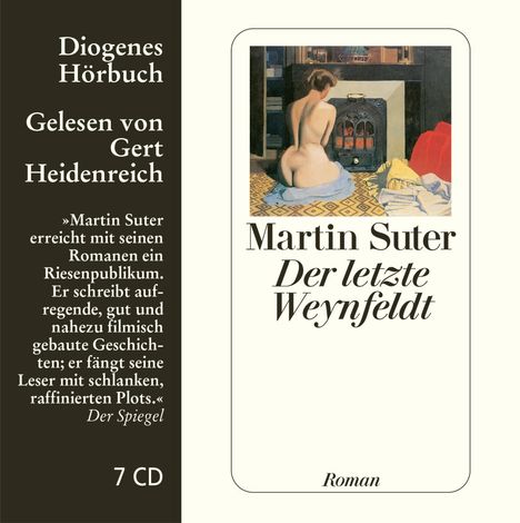 Martin Suter: Der letzte Weynfeldt, 7 CDs