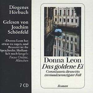 Donna Leon: Das goldene Ei, 8 CDs