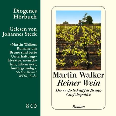 Martin Walker: Reiner Wein, 8 CDs