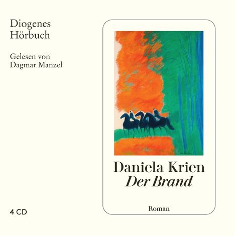 Daniela Krien: Der Brand, 4 CDs