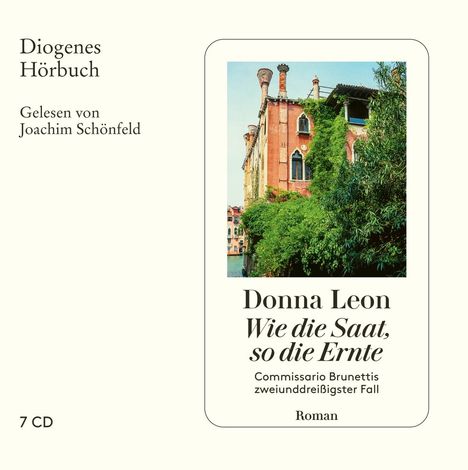 Donna Leon: Wie die Saat, so die Ernte, CD