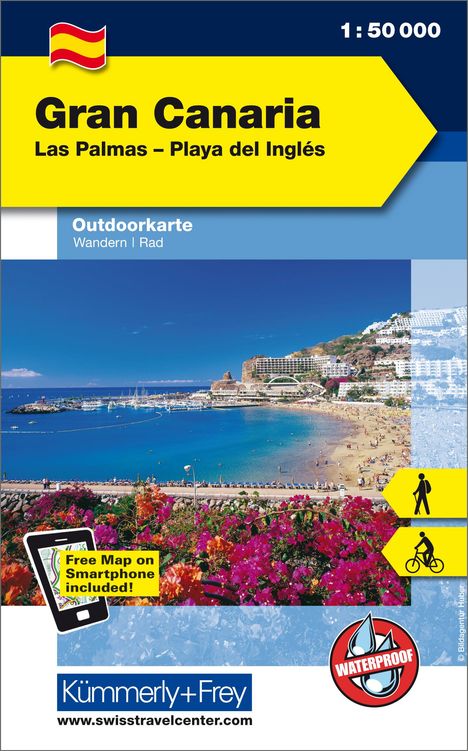 KuF Outdoorkarte Gran Canaria 1 : 50 000, Karten