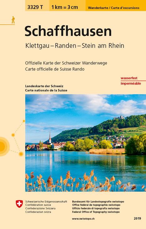 Swisstopo 1 : 33 333 Schaffhausen, Karten