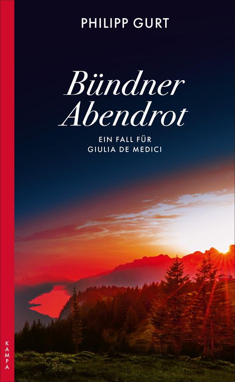 Philipp Gurt: Bündner Abendrot, Buch