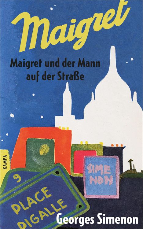 Georges Simenon: Maigret und der Mann auf der Straße, Buch