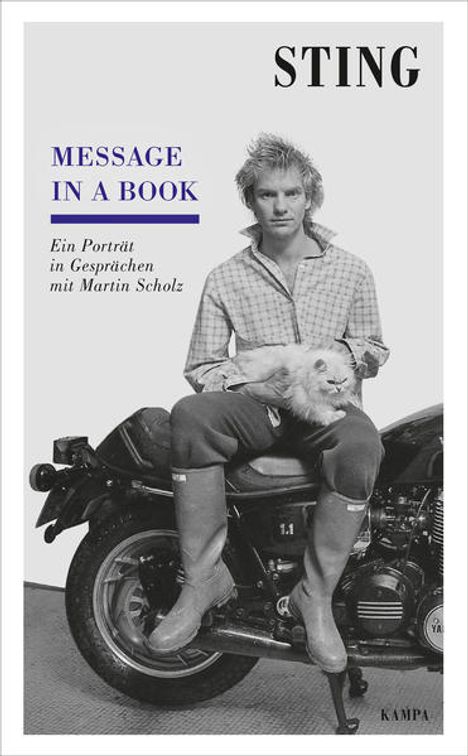 Sting - Message in a book, Buch