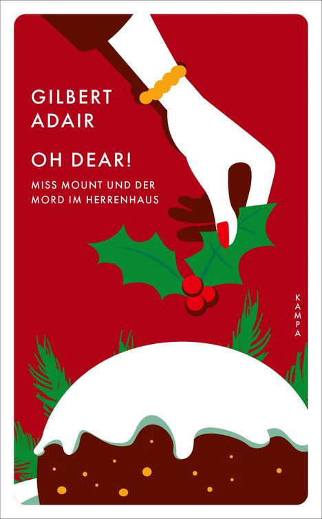 Gilbert Adair: Oh dear! Miss Mount und der Mord im Herrenhaus, Buch