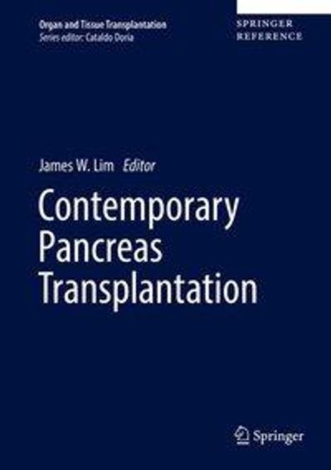 Contemporary Pancreas Transplantation, Buch