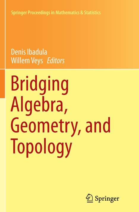 Bridging Algebra, Geometry, and Topology, Buch
