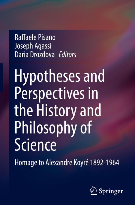Hypotheses and Perspectives in the History and Philosophy of Science, Buch