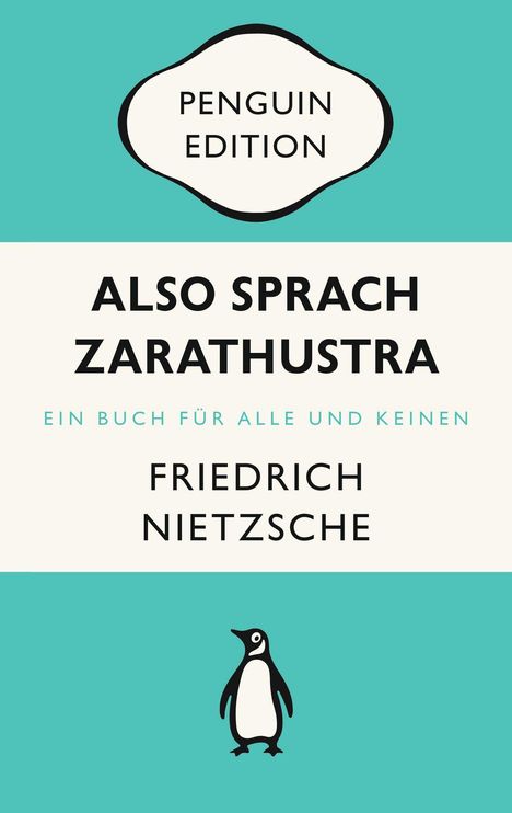 Friedrich Nietzsche (1844-1900): Also sprach Zarathustra, Buch