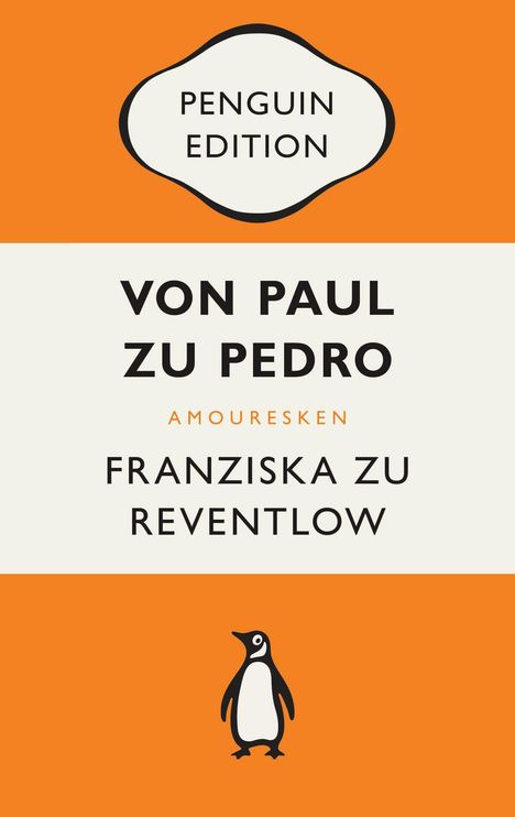 Franziska zu Reventlow: Von Paul zu Pedro, Buch