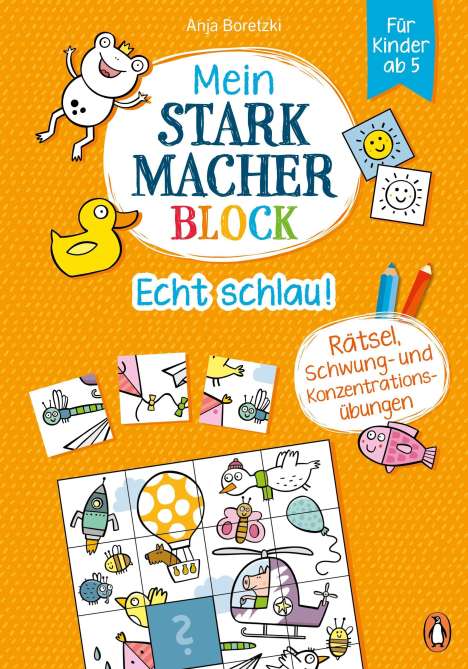 Anja Boretzki: Mein Starkmacher-Block - Echt schlau!, Buch
