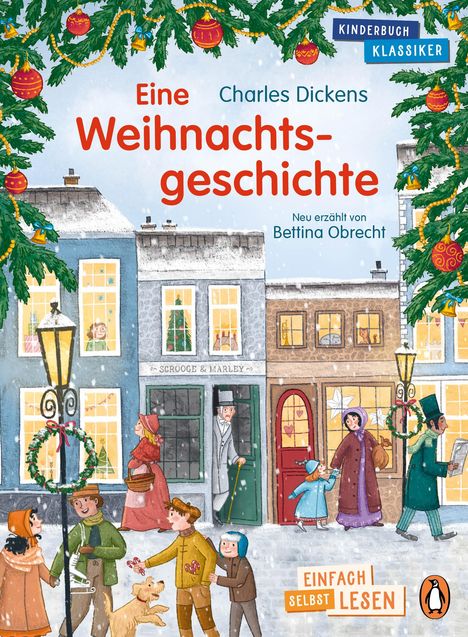 Charles Dickens: Penguin JUNIOR - Einfach selbst lesen: Kinderbuchklassiker - Eine Weihnachtsgeschichte, Buch