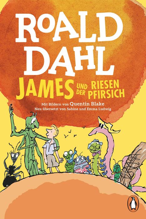 Roald Dahl: James und der Riesenpfirsich, Buch