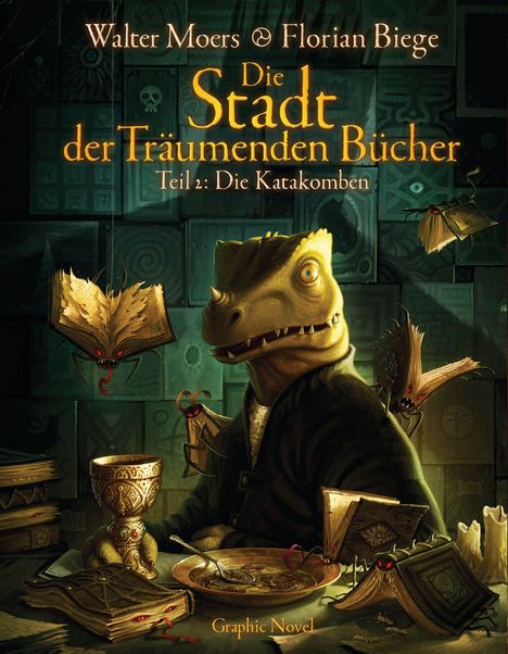 Walter Moers: Die Stadt der Träumenden Bücher (Comic), Buch