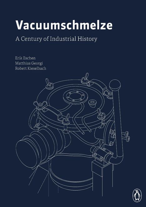 „Vacuumschmelze: A Century of Industrial History“. Autoren: Erik Eschen, Matthias Georgi, Robert Kieselbach. Technische Zeichnung.